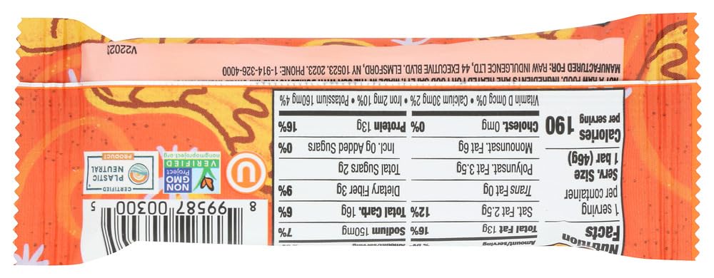 Raw Revolution, Glo, Creamy Peanut Butter & Sea Salt, 12 Bars, 1.6 oz (46 g) Each