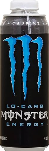 Monster Energy Drink 8 Pack, 24 Ounce Cans, Lo Carb Flavor, Monster Brand
