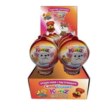 Candy Treasure Konz Cookies & Cream with Surprise Puppy Toy | Tray of 10 cones