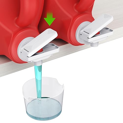 KMOUANTS [2 Pack] Laundry Detergent dispenser Nozzle Switch Holder, Upgraded Nozzles Switch Easily?detergent and softener accessories Fits Most