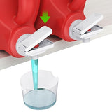 KMOUANTS [2 Pack] Laundry Detergent dispenser Nozzle Switch Holder, Upgraded Nozzles Switch Easily?detergent and softener accessories Fits Most
