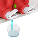 KMOUANTS [2 Pack] Laundry Detergent dispenser Nozzle Switch Holder, Upgraded Nozzles Switch Easily?detergent and softener accessories Fits Most