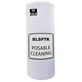 Microfiber Cleaning Cloth Roll: Tear-Away Reusable Paper Towels Fiber Cloth Household Kitchen Lazy rag Wet and Dry Dual use,Washable,Scratch