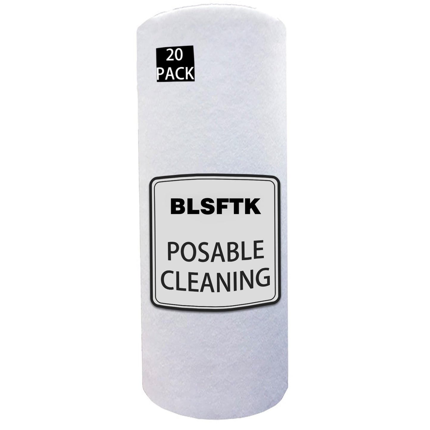 Microfiber Cleaning Cloth Roll: Tear-Away Reusable Paper Towels Fiber Cloth Household Kitchen Lazy rag Wet and Dry Dual use,Washable,Scratch