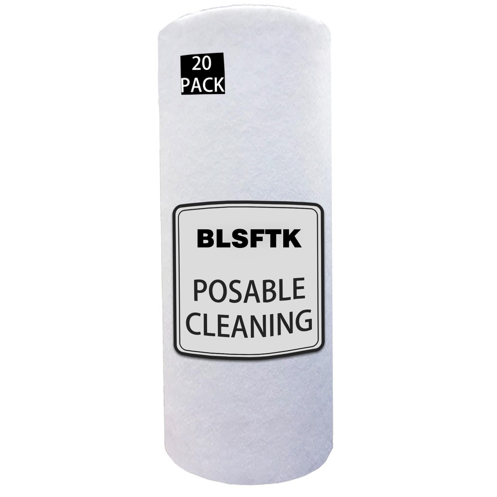 Microfiber Cleaning Cloth Roll: Tear-Away Reusable Paper Towels Fiber Cloth Household Kitchen Lazy rag Wet and Dry Dual use,Washable,Scratch