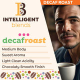 Intelligent Blends Decaf Dark Roast Coffee Pods, 16 ct, Single Serve Pods - 100% Arabica Coffee, Compatible with Keurig K Cups Maker