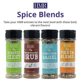 Everything Bagel Spice Blend by HMR, Seasoning Mix with Sesame & Poppy Seeds, Dried Garlic & Onion, Sea Salt, 2.8 oz Shaker Bottle