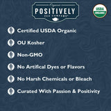 Organic Positively Tea Company, Assam Black Tea Bags, 100 Count, Eco-Friendly Tea Bags, Non-GMO