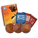 Blue Lotus Chai Tea - Harmony Collection Variety Box - Makes 50 Cups - Traditional, Rooibos & Golden Rooibos Masala Spiced Chai Powder - Instant