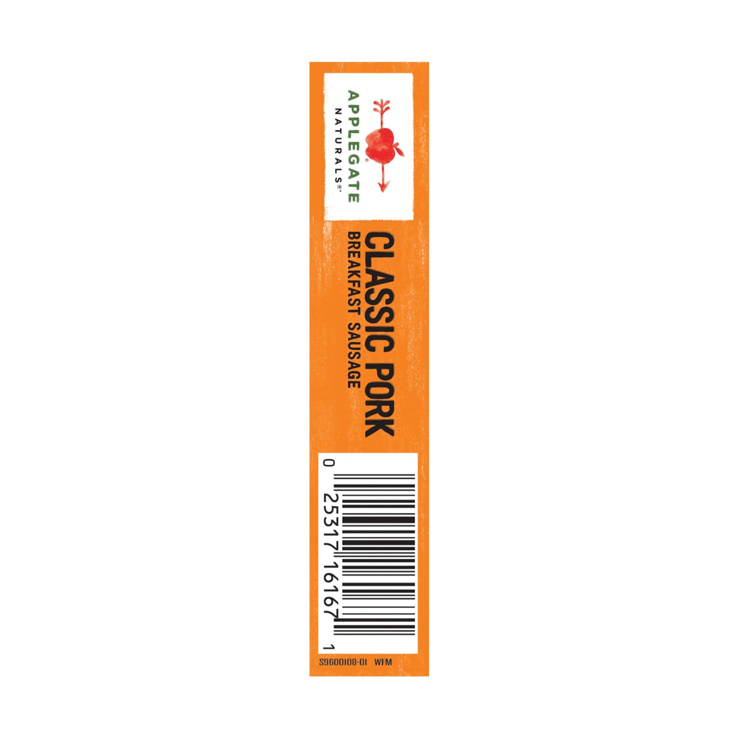 Applegate Naturals Classic Pork Breakfast Sausage, Fully Cooked, 7oz (Frozen)