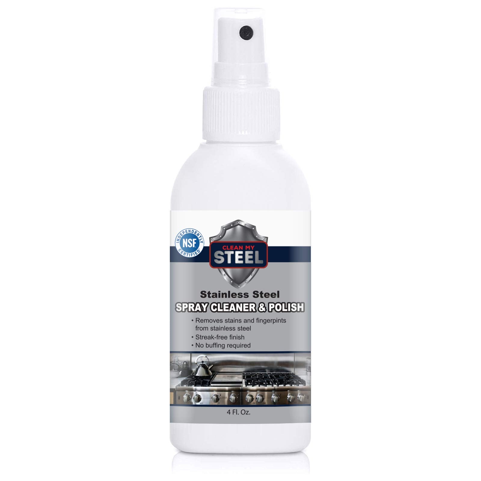 CLEAN MY STEEL Stainless Steel Cleaner 4 Fl Oz