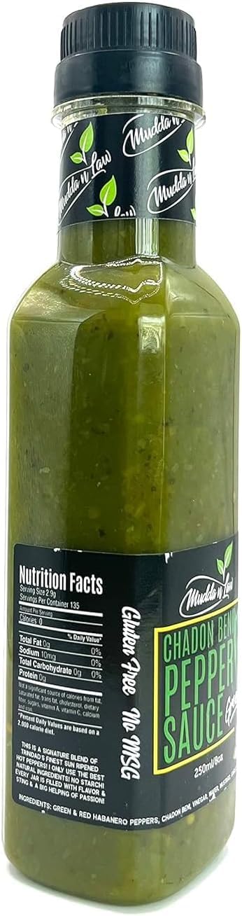Mudda 'n' Law Chadon Beni Pepper Sauce