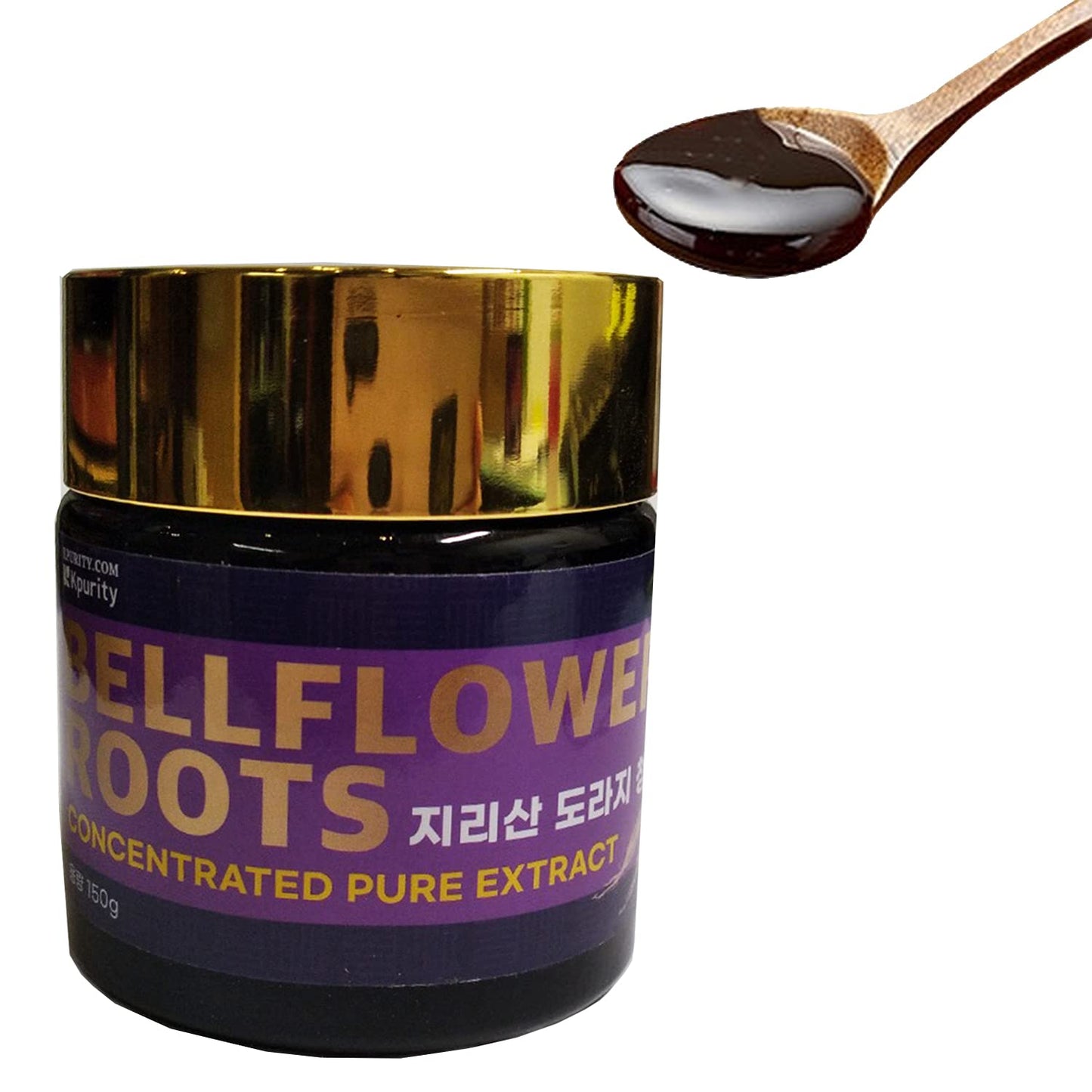 Jirisan Mt. Dora Bellflower Root Premium Extract Paste 150g (1 Pack, Bellflower Roots Extract)