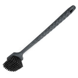 SPARTA 40501EC03 Plastic Large Scrub Brush, Kitchen Brush, Utility Brush With Long Handle For Cleaning, 20 Inches, Black