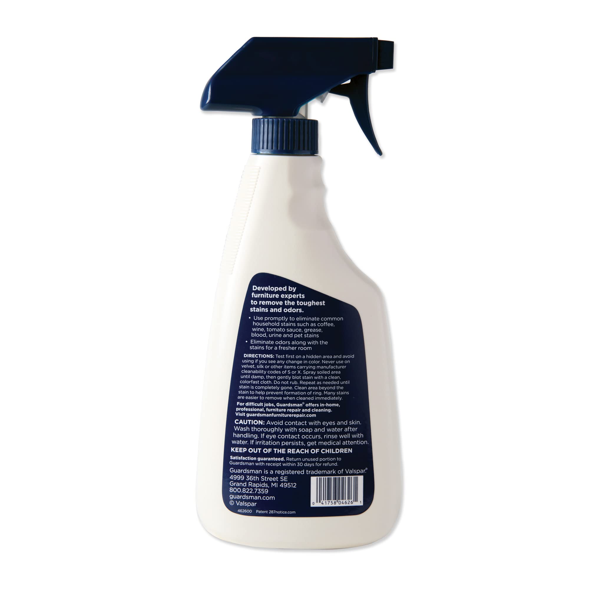 Guardsman 16OZ Stain Eliminator Liquid Laundry Detergent, Unscented, 12 Count