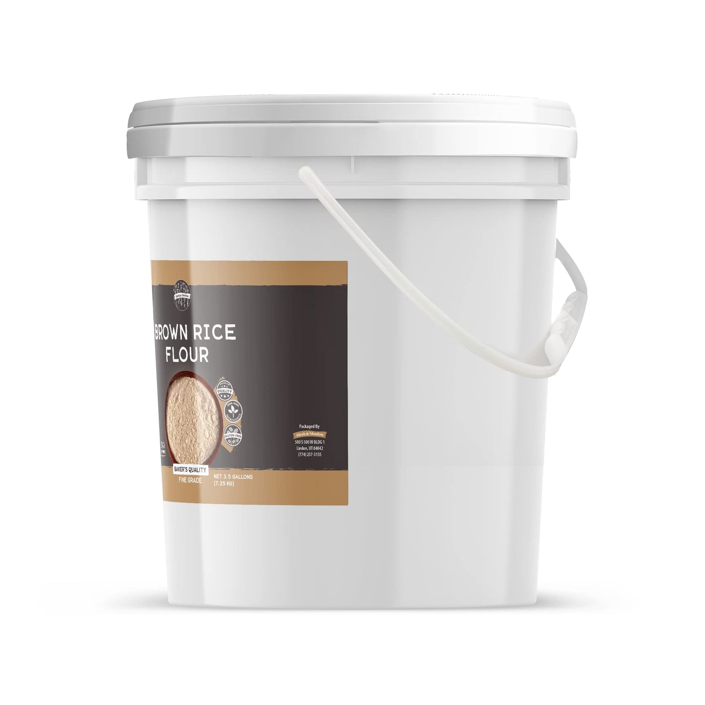 Birch & Meadow 3.5 Gallons, Brown Rice Flour, Gluten-Free, Non-GMO