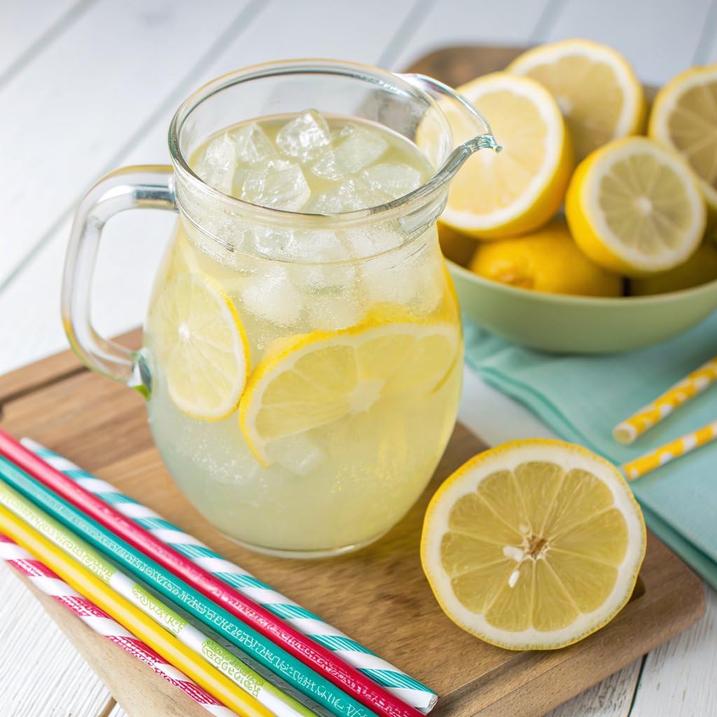 Amazon Grocery, Lemonade Drink Mix, 10 packets, 1.4 Oz