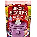 Birch Benders Ube Mochi Pancake & Waffle Mix | 40 oz Bag | Gluten Free, Purple Yam Flavor, Fluffy & Chewy Texture