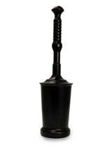 Master Plunger MP500-3TB Heavy Duty Bathroom Toilet Plunger Kit with Tall Bucket. Equipped with Air Release Valve, Black
