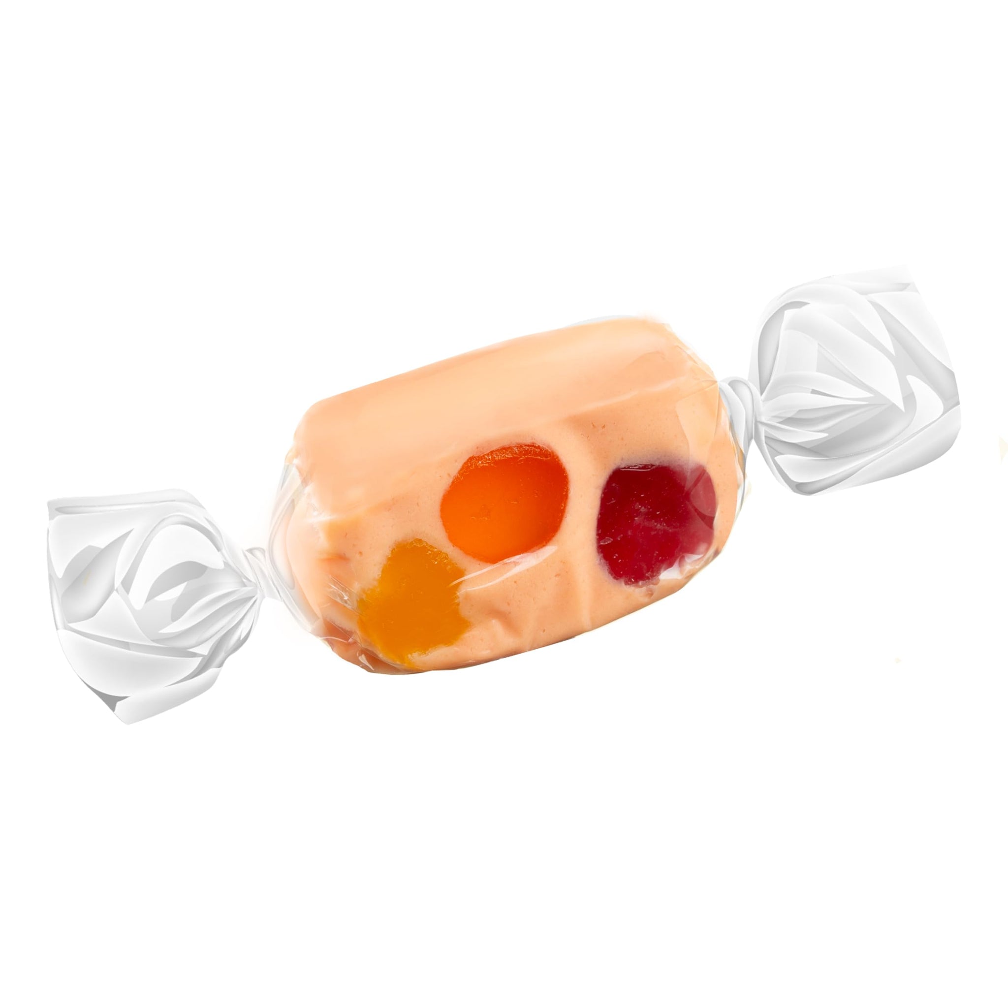 Fames Chocolates Happy Halloween Jujubes Candy Bag - Orange Flavored Nougat Candy