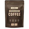 Mushroom Coffee 6 Mushrooms for Gut Health, Energy and Focus Support