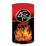 4C Premium Spicy Bread Crumbs, Spicy Panko, 8 Ounce (Pack of 1)