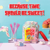 50 Candy Bracelet Watches, Nostalgic Candy Jewelry Individually Wrapped, Delicious and Perfect for Party Favors, Goody Bags and Birthdays, by