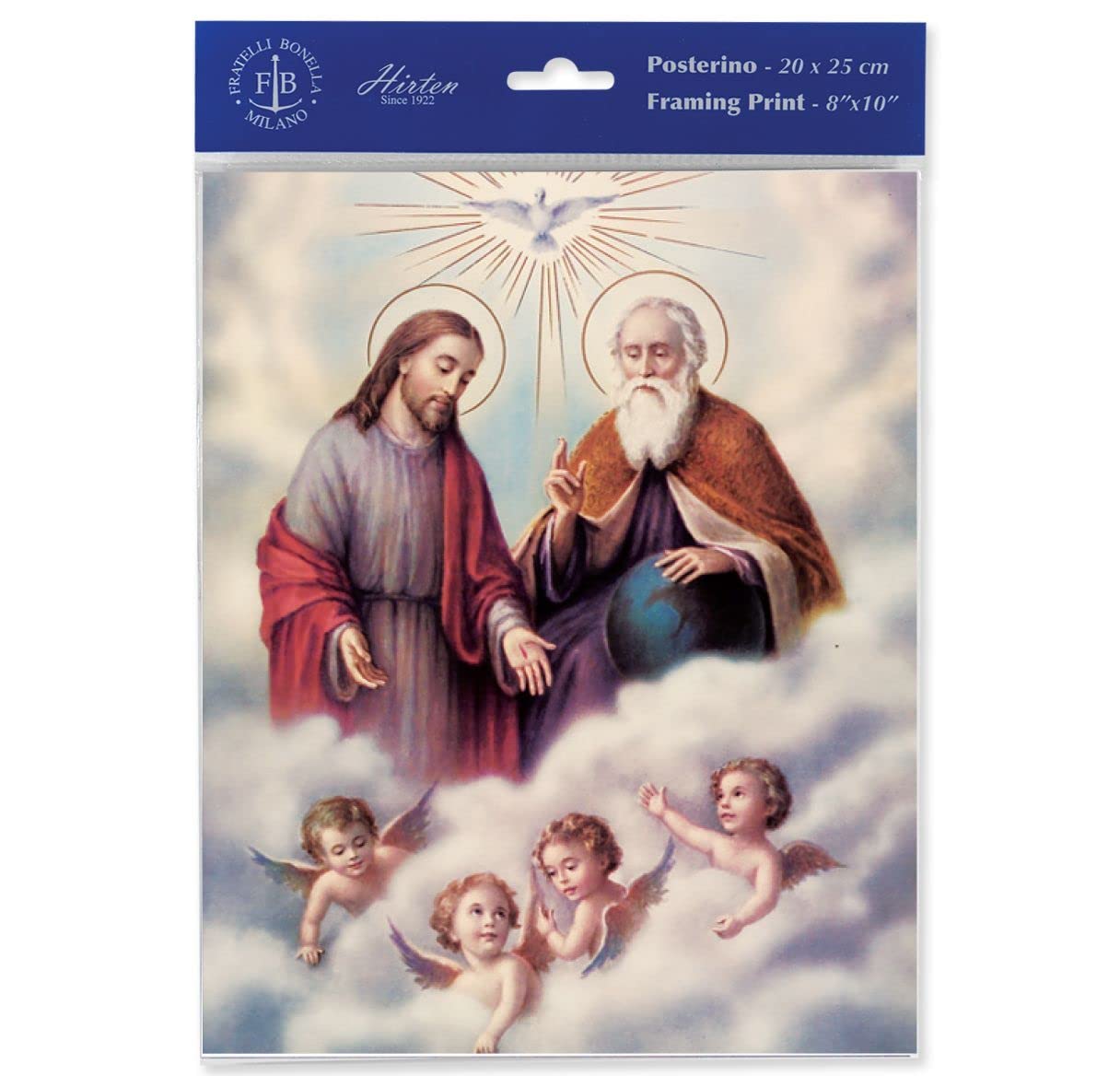 The Holy Trinity 8"x10" Italian Prints, 3-Count Value Pack