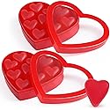 Juju Hearts Gummy Candy, 2 Heart Shaped Boxes of Fathers Day Candy Bulk 4oz Each, Perfect Gummy Hearts for Sharing with Friends, Classmates & Loved