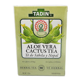 Tadin Tea Aloe Vera With Cactus 24 Bags - Te De Sabila Con Nopal - Tea