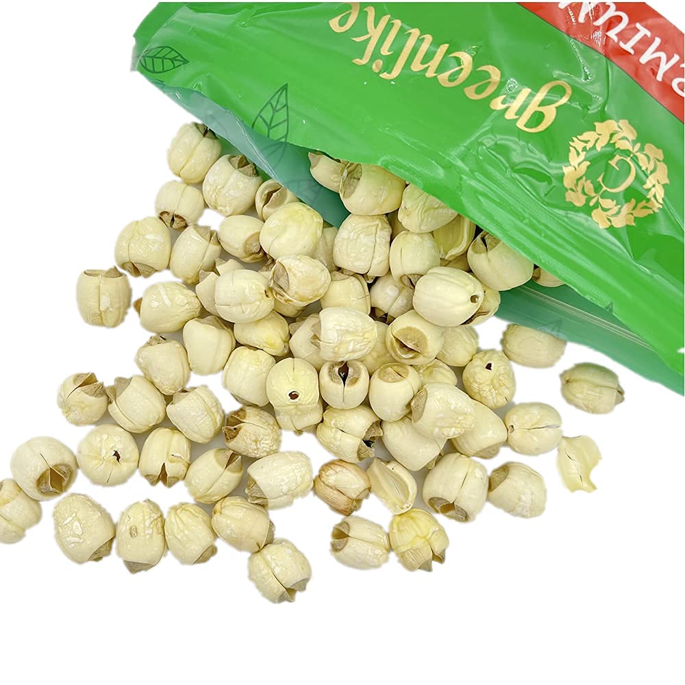 Greenlike Premium All Natural Dried Lotus Seeds ??? 12oz