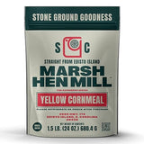 Marsh Hen Mill Stone Ground Yellow Cornmeal | Premium Heirloom Corn Flour | All Purpose Flour For Baking & Cooking | Consistent Results | Grown on