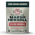 Marsh Hen Mill Stone Ground Yellow Cornmeal | Premium Heirloom Corn Flour | All Purpose Flour For Baking & Cooking | Consistent Results | Grown on