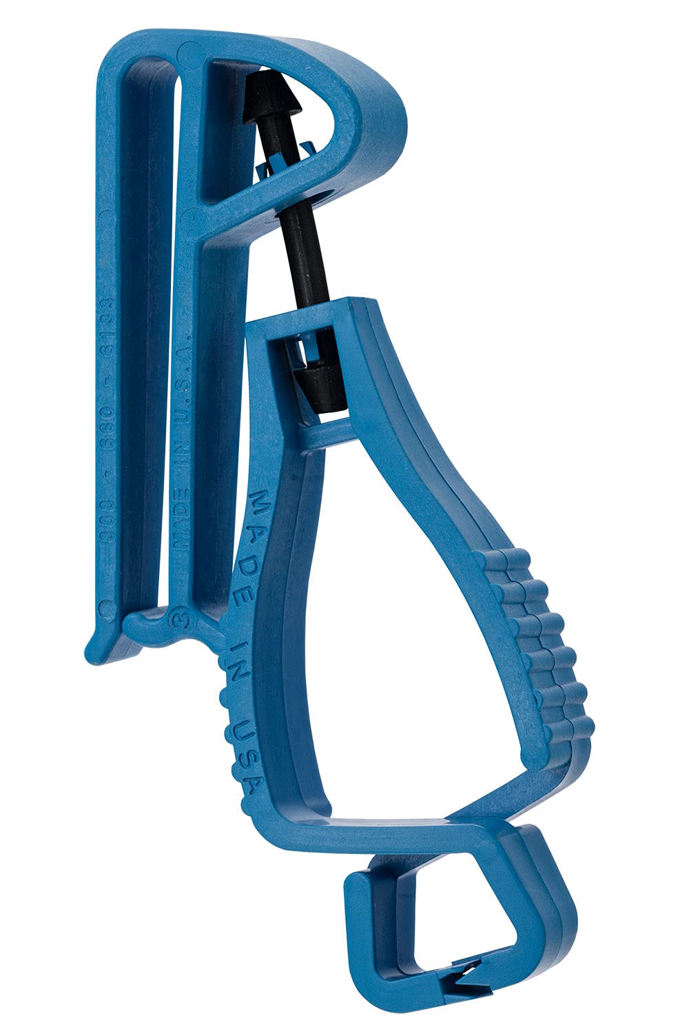 Glove Guard Utility Guard Clip for Gloves, Blue, Metal Detectable, Made in The USA, (7221MD)