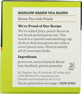Bigelow Green Tea with Peach 20 ea (Pack of 2)