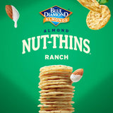 Blue Diamond Almonds Nut Thins Cracker Crisps, Country Ranch, 4.25 Ounce