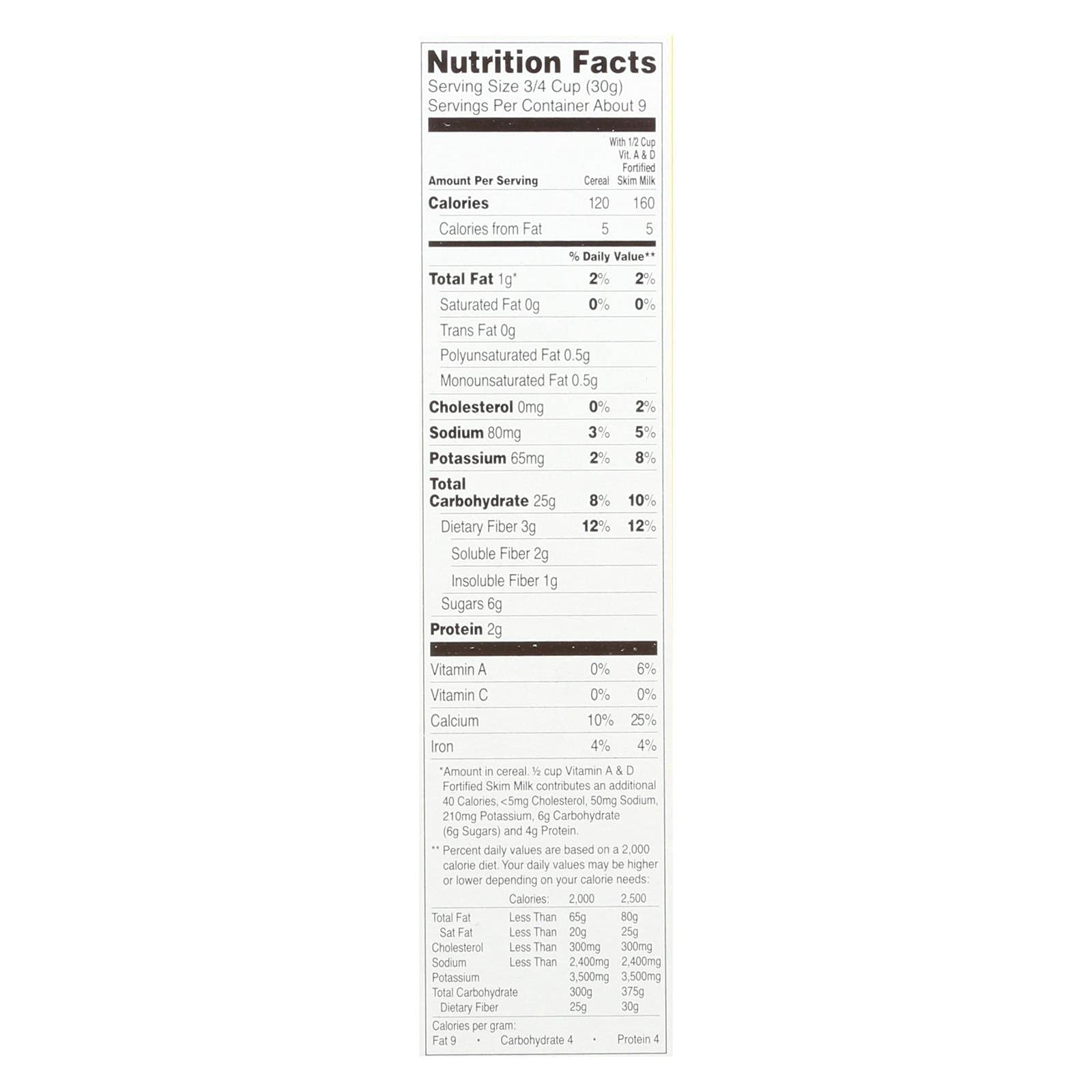 Barbaras Bakery Honey Rice Puffin Cereal, 10 Ounce -- 12 per case.