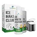 LULUGLITTER Ice Maker Countertop Cleaner 240ml 4 Use For lce Machine Cleaner and Descaler Compatible with EUHOMY silonn All Major Brands