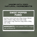 Authentic Taste Africa Pepper Sauces & Purees - Traditional West African Chili Sauce Made with a Variety of Peppers, Ginger & Garlic, Flavor-Packed