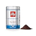 illy Ground Coffee Espresso - 100% Arabica Coffee Ground - Classico Decaf Roast - Notes of Caramel, Toasted Bread & Chocolate - Rich Aromatic Profile