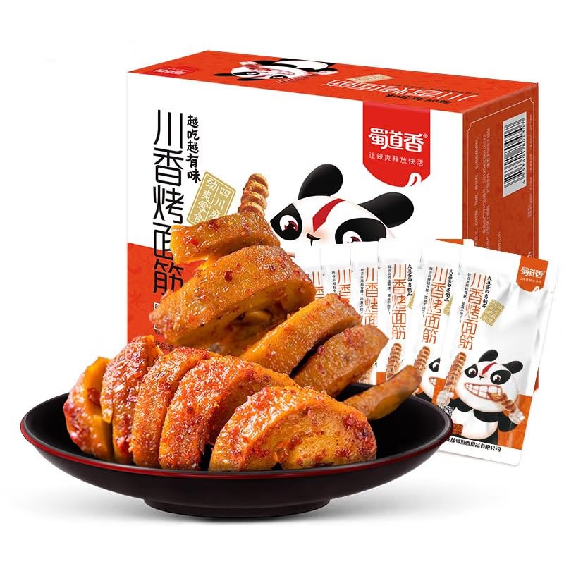 ??? ?Jin ??? ?? ?? ?? Spicy strip Chinese snacks Chinese food 520g/??????????/New and old packages are shipped randomly?