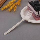 100% Eco Friendly Compostable Forks Disposable Forks Cornstarch Based 50 Large Disposable Utensils (6.7 in.) Durable and Heat Resistant Alternative
