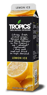 Tropics Lemon Ice Drink Mix, 32 Ounce -- 12 per case.