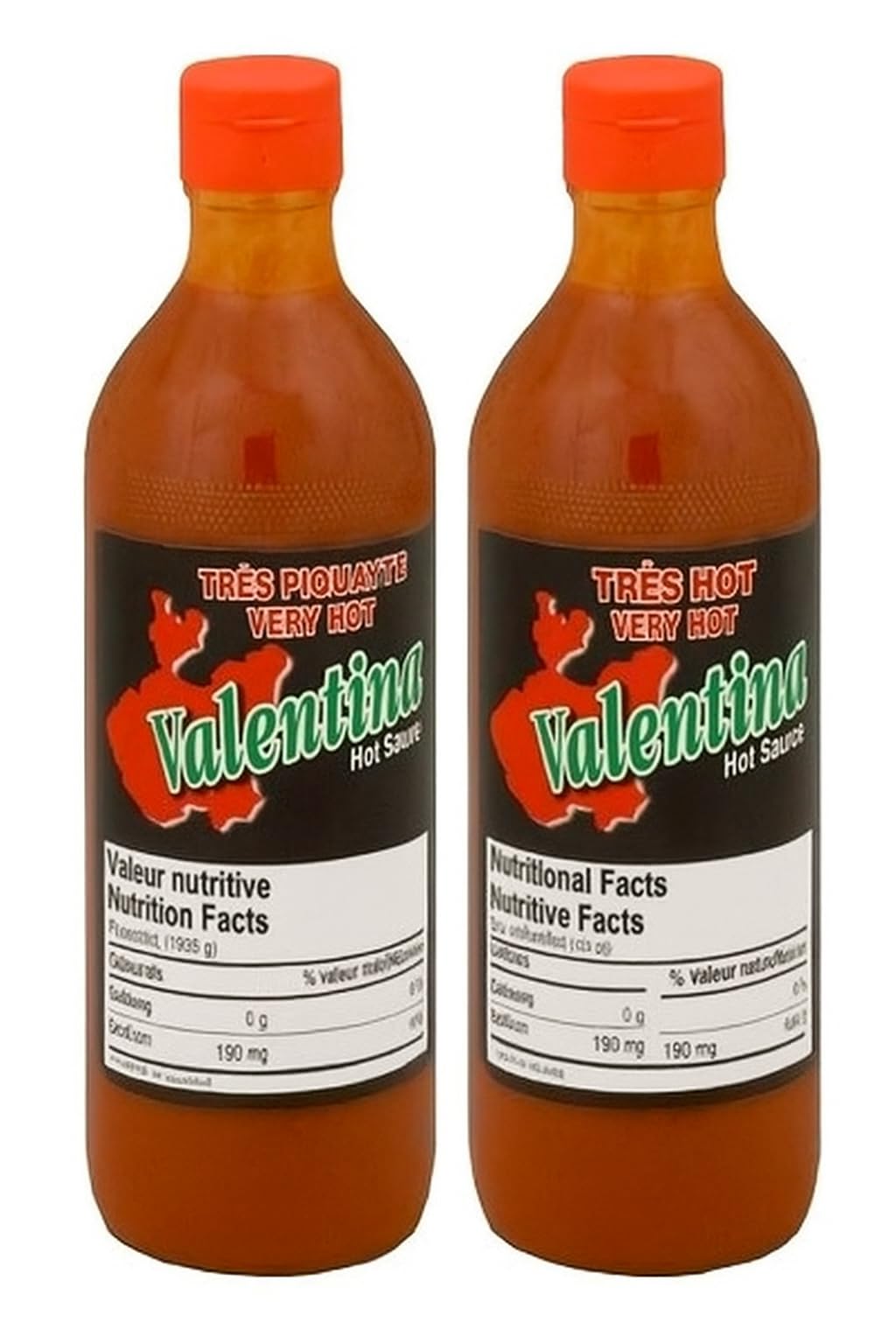 Valentina Black Label Hot Sauce - 12.5 oz. (Pack of 2) (Extra Hot)