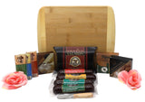 Gift Basket Village: "Cherished Mom" Deluxe Cheese & Salmon Board - Gourmet Assortment
