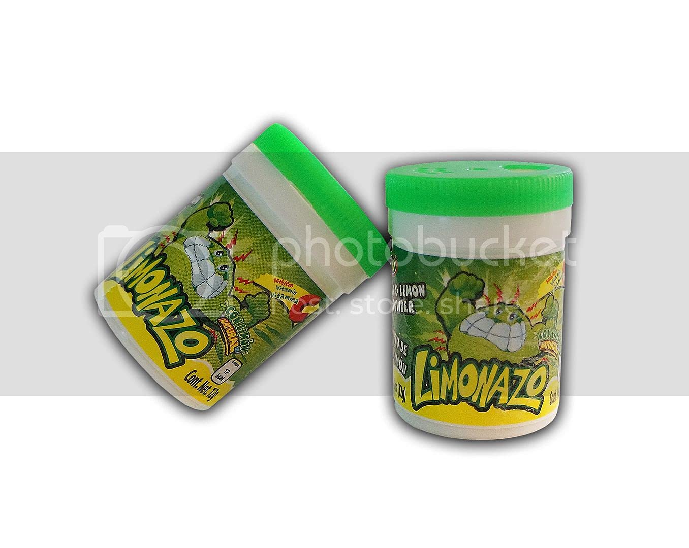 Jovy Candy Limonazo Salt and Lemon Powder Mini Shaker, 10 Piece
