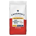 Cameron's Coffee Roasted Ground Coffee Bag, Dark Chocolate Mocha, Smooth Flavored Coffee, Sustainable, Small-batch Roasted, 28 Ounce (Pack of 1)