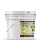 Unpretentious Long Grain Brown Rice, 1 Gallon, Non-GMO, Gluten Free, Vegan Friendly