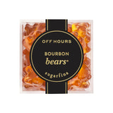 Sugarfina Bourbon Bears Small Candy Cube, 3.3 oz, 4 Count | Non-Alcoholic, Bourbon-Flavored Gummy Bears