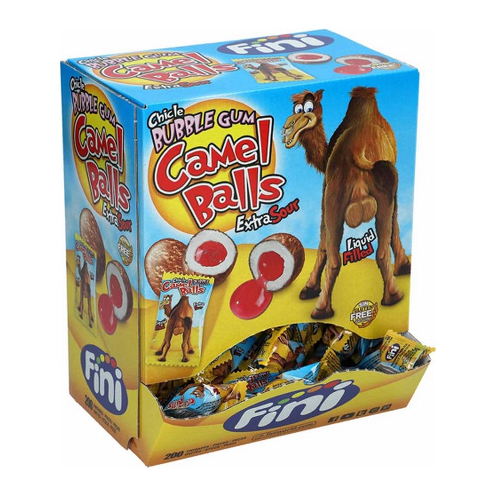 Fini Camel Bubble Gum Balls (Pack of 200)